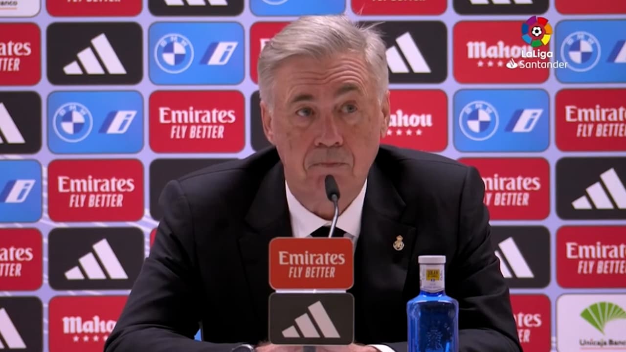 Carlo Ancelotti tiene claro que son favoritos ante Liverpool 
