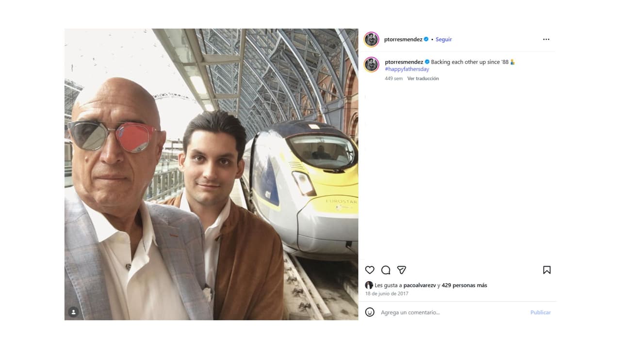 Pedro Antonio siguió los pasos de su padre en la producción.