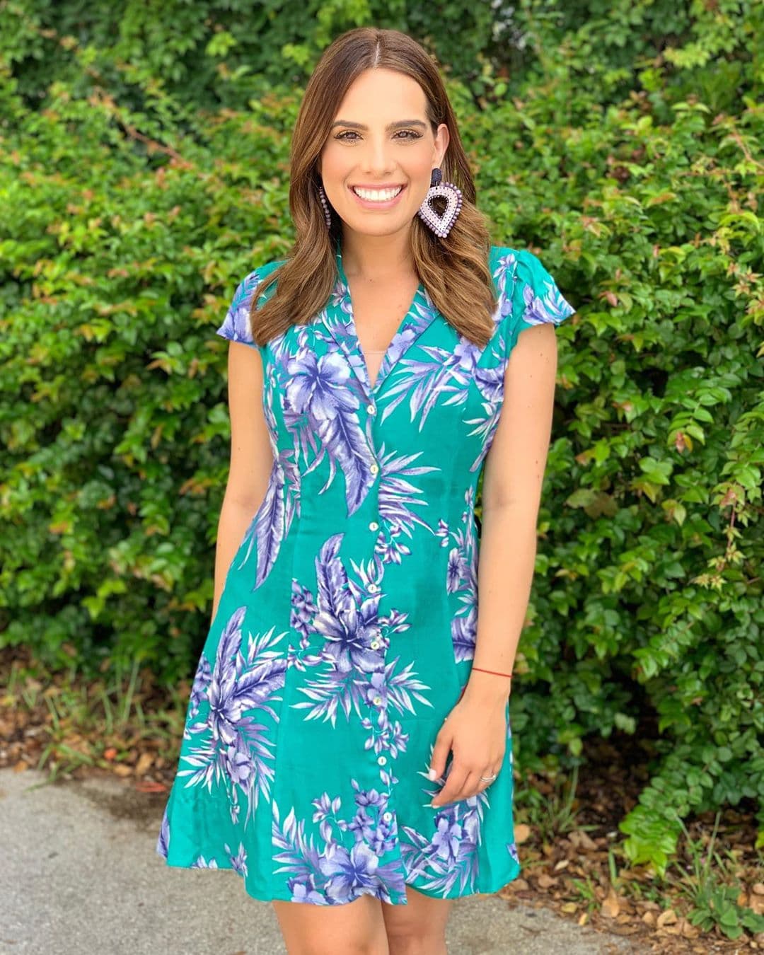 Así lucía en la semana 14, misma en que compartió que sería mamá. Con poco más de 3 meses aún no se notaba el embarazo, lo que le permitió seguir vistiendo ropa un poco ajustada.