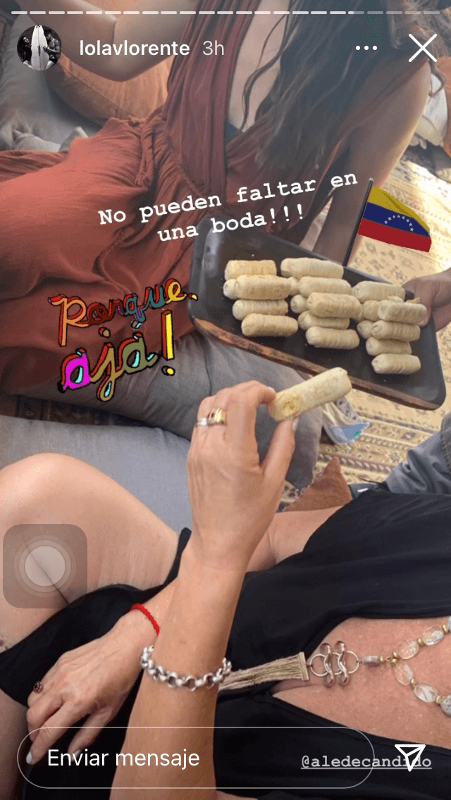 Eso sí, no faltó el sabor venezolano en el banquete.
<br>