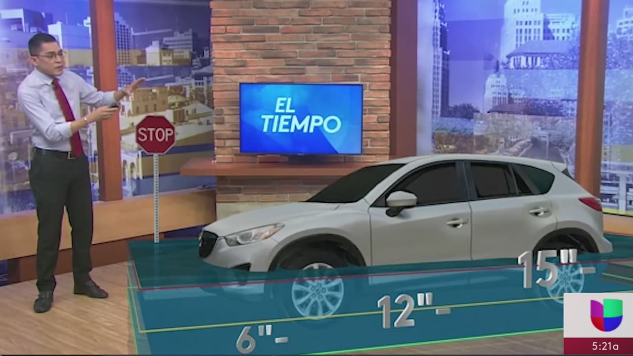 ¿Cuáles son los peligros que pueden ocurrir al cruzar profundos charcos con agua? Nuestro meteorólogo, Gabriel Torres, te explica por qué no debes de arriesgarte a cruzar vialidades inundadas.
