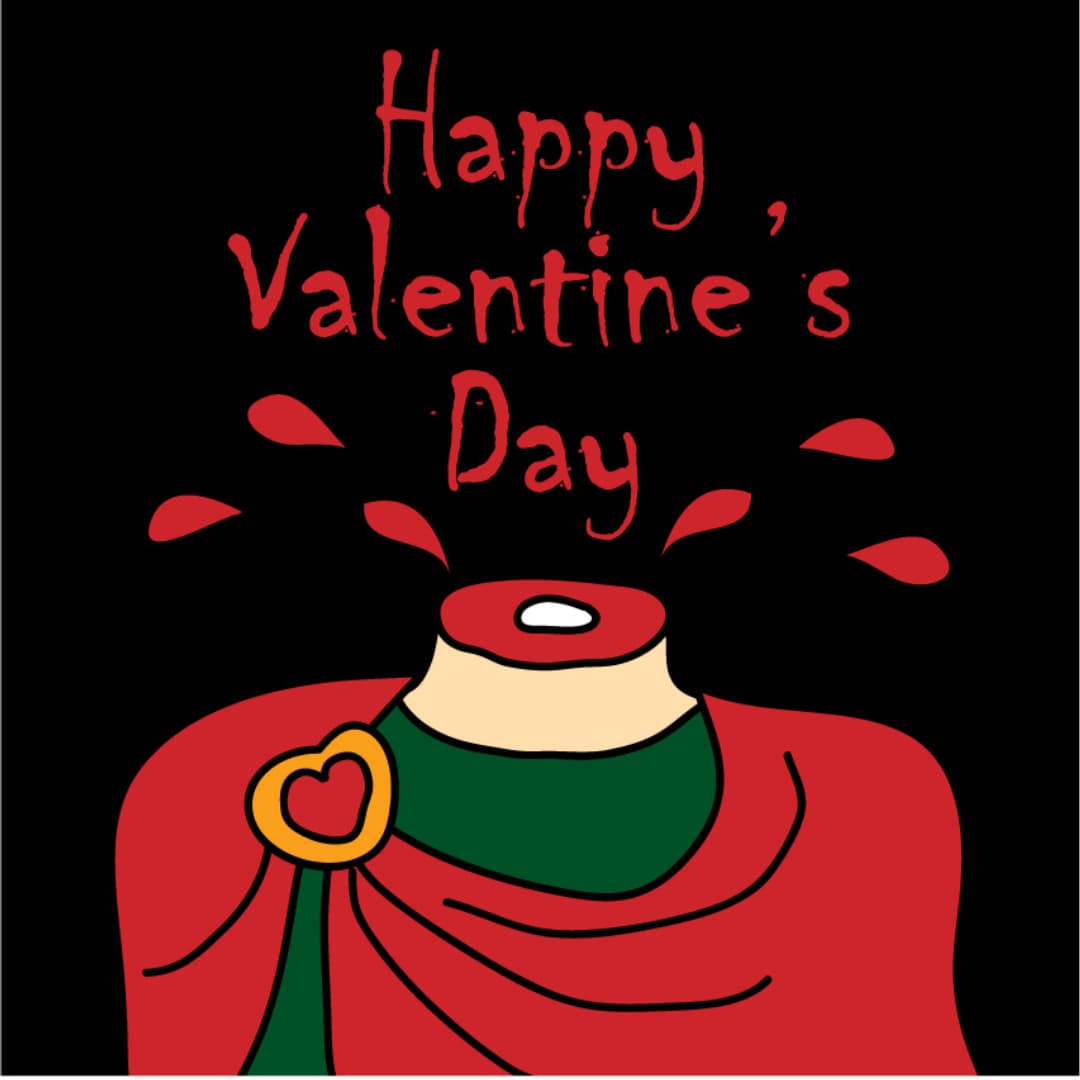 Algunos historiadores que apoyan este relato como el único y verdadero de todos aseguran que Valentín se llegó a enamorar de la joven, por lo cual su simbolismo como santo del amor fue mayor. Además, de ahí provienen las notas de amor que continúan hasta nuestros días y firmadas, en inglés, por "tu Valentín".