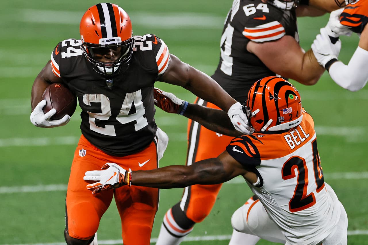 Los Cincinnati Bengals se quedan cortos y caen 30 - 35 frente a los Cleveland Browns.