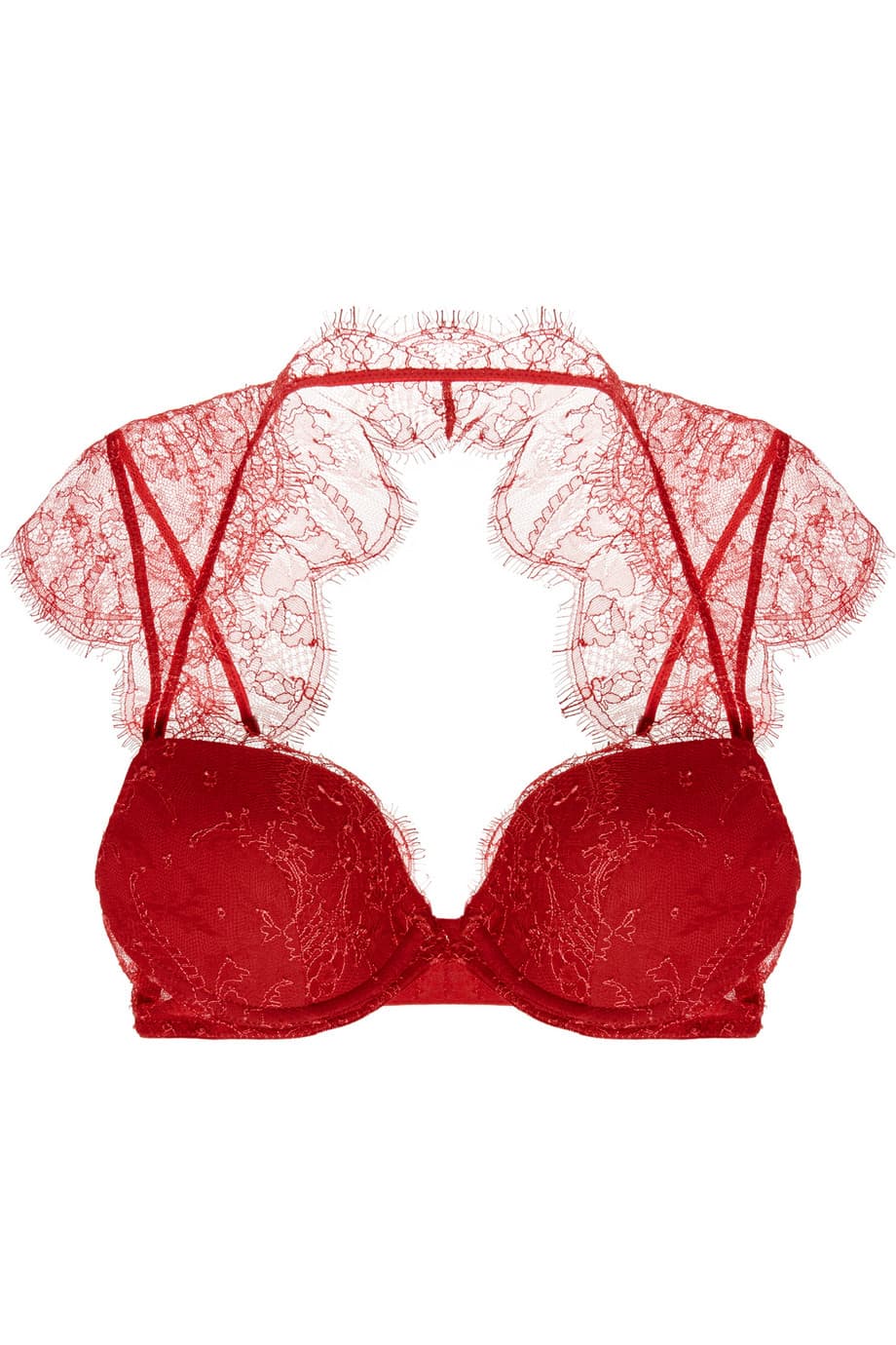 I.D. Sarrieri. Plunge bra, $310 sarrieri.com con envíos a US