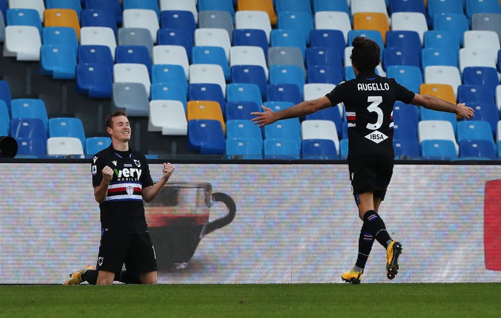 Napoli derrota al Sampdoria 2-1 con una excelente actuación del mexicano 'Chucky' Lozano. Jankto abrió el marcador a favor de la Samp al minuto 22, pero fue hasta la segunda mitad donde los de Gatusso anotaron dos goles para imponerse y llevarse la victoria en la Serie A.