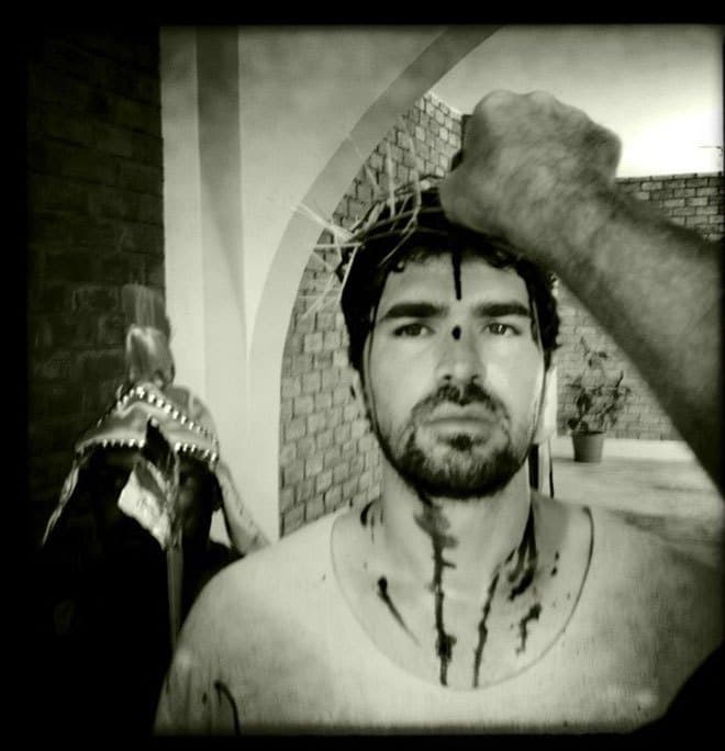 El actor participó en el viacrucis realizado en Perú en el año 2012, experiencia que fue muy satisfactoria para él.