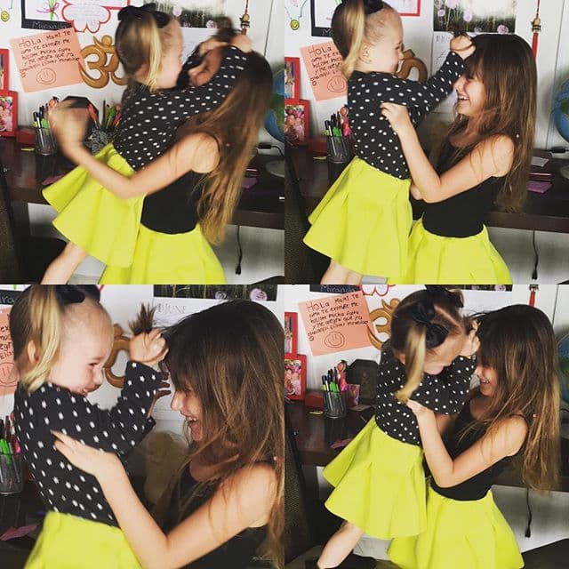 Son unas hermanitas súper tiernas.