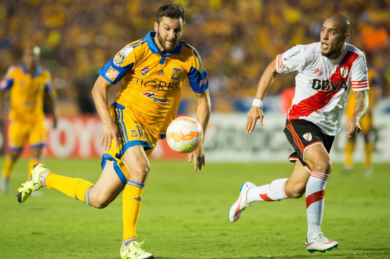 Llegó a México en 2015 y lo hizo para jugar la final de la Copa Libertadores contra River Plate.