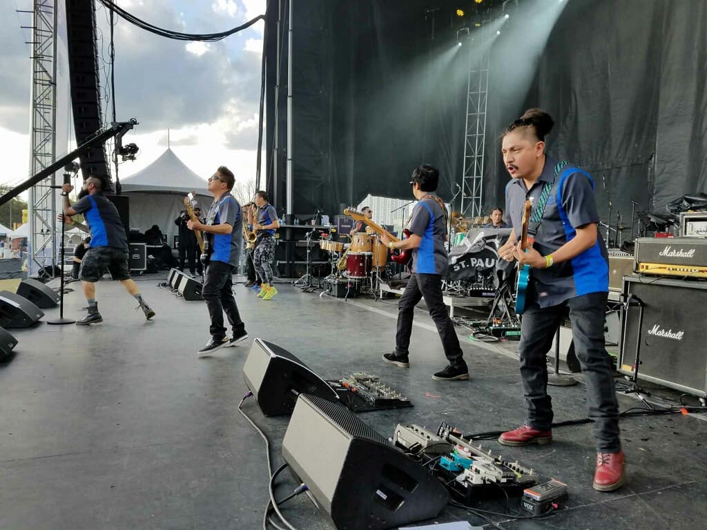 Panteón Rococó compartió cartel con Ozomatli y Residente.