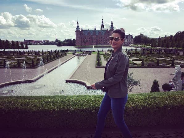 La arquitectura renacentista conquistó a Ana Patricia.