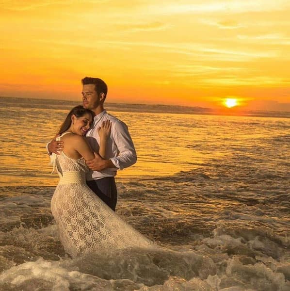 Brandon Peniche y Kristal Cid se convirtieron en marido y mujer en noviembre del 2016 en el paradisiaco puerto de Acapulco.