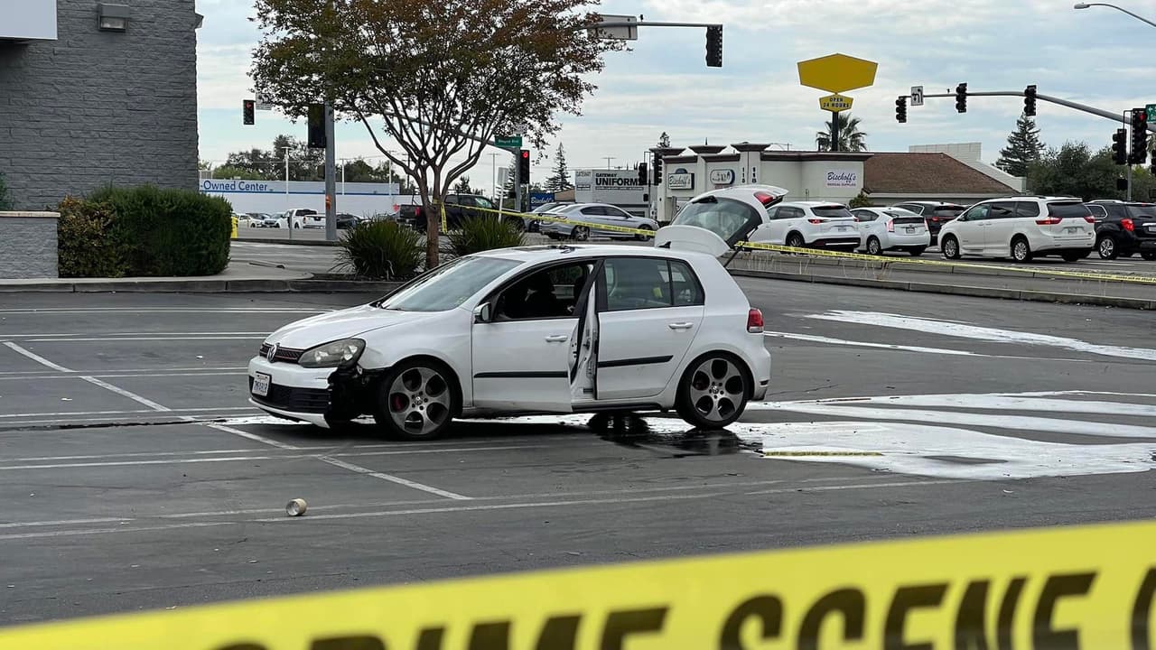 Detienen a incendiario en Roseville; prendió fuego a un vehículo