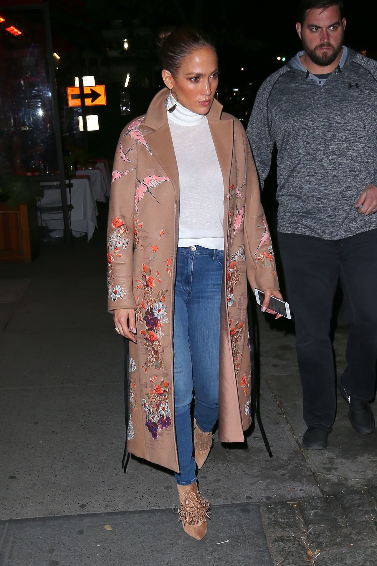 Así la captaron los paparazzi por las calles de Nueva York.