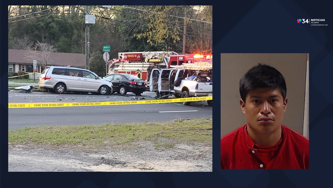 Arrestan a un conductor en conexión con el choque en Chamblee en el que murió una persona