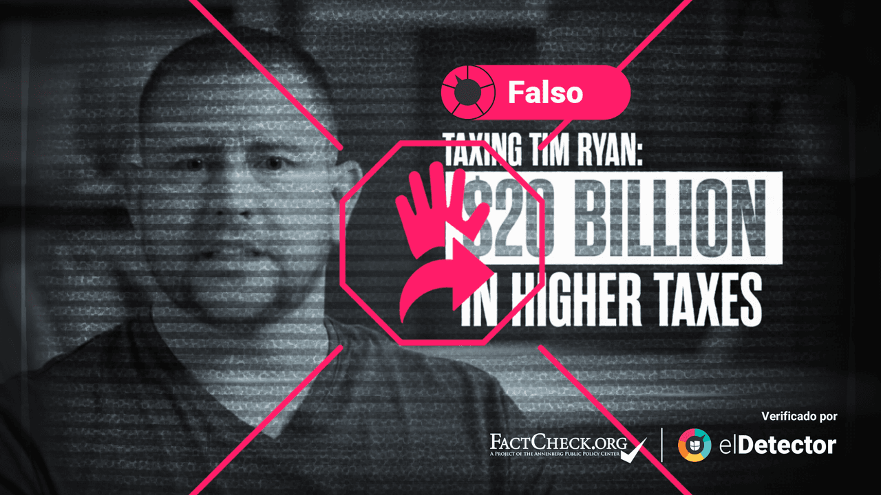 Los republicanos acusan a los demócratas de “subir impuestos” usando un informe federal obsoleto