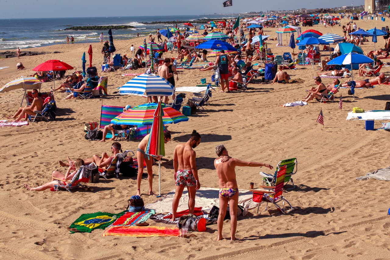 Playas del área tri-estatal, excepto las de NYC, abrirán para el fin de semana del Día de Recordación