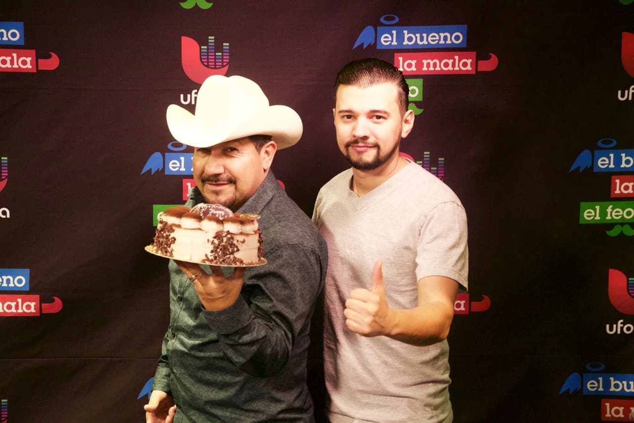 El Feo junto a su compañero de Zona MX, Eddie G.