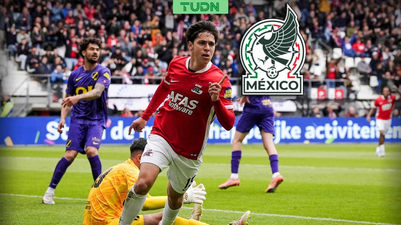 Gol de Mateo Chávez en empate del AZ Alkmaar ante NAC Breda en Eredivisie