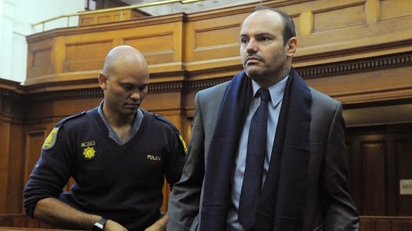 Diego Dougherty Novella en la audiencia judicial del 18 de mayo de 2017.