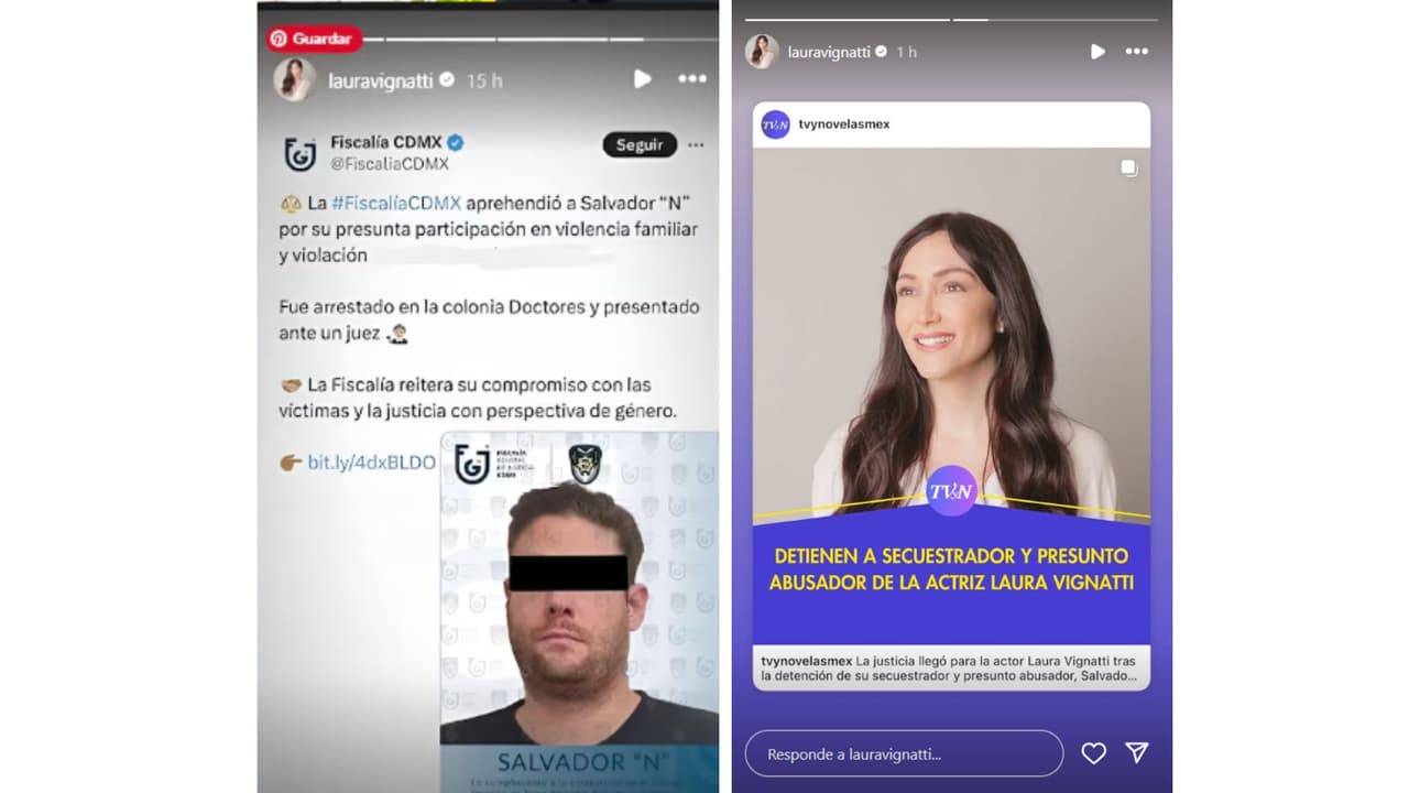 Así reaccionó Laura Vignatti a la detención de su presunto abusador.