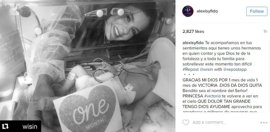 Alexis y Fido acompañaron con sus sentimientos a Wisin y le desearon fortaleza para sobrellevar el difícil momento.