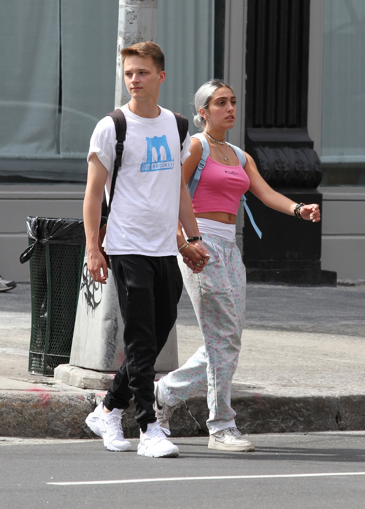 La hija de Madonna, Lourdes León, muy fachosita con su galán.