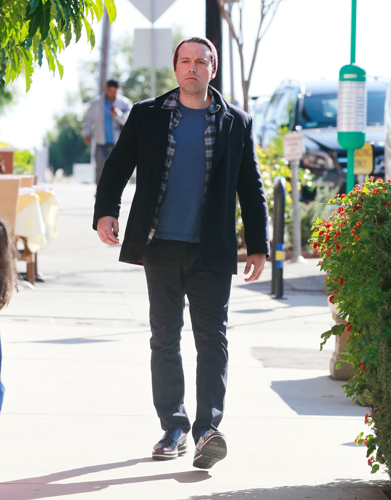 Ben Affleck ha bajado de peso en las últimas semanas y hasta ha afeitado su barba.