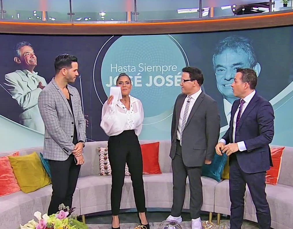 Desde el inicio de la semana despedimos a uno de los grandes recordando su trayectoria en Despierta América. El legado de José José es admirado por los conductores del show, por lo que este martes Francisca Lachapel llegó con la lista de canciones más escuchadas en una de las aplicaciones de reproducción de música vía streaming.