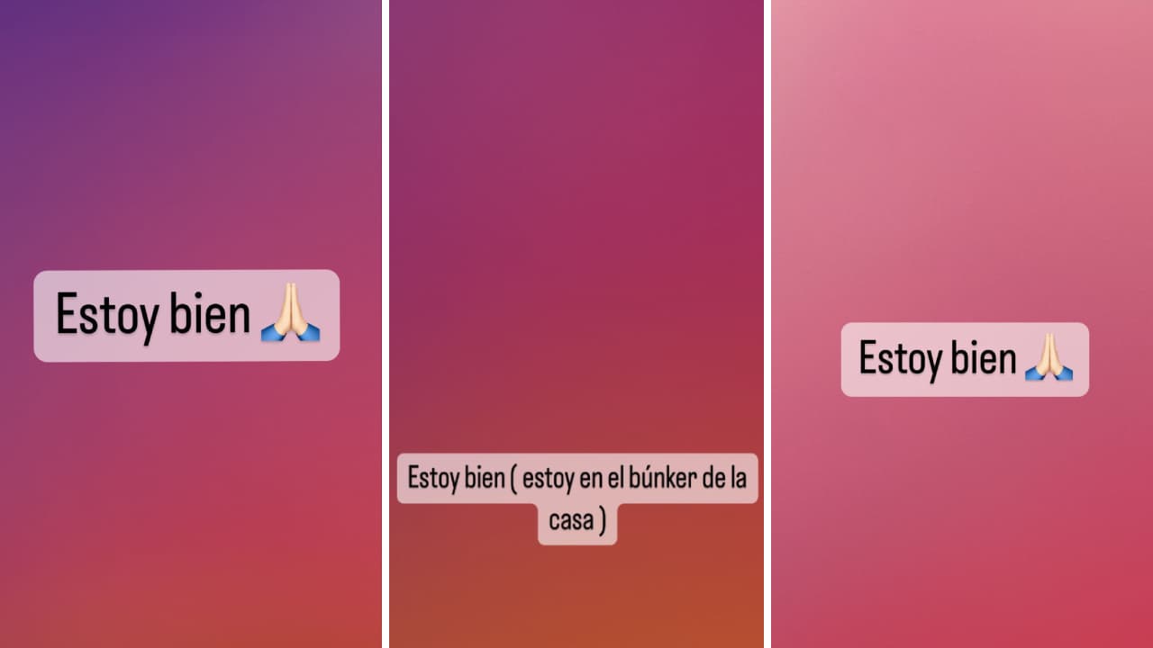 Daniela Tapia informó que estaba bie tras el bombardeo en Israel.