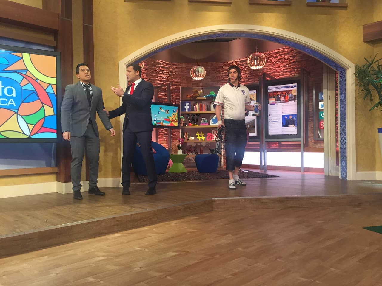 'Nobby' sorprendió a nuestros conductores con su buen humor y ocurrencias.