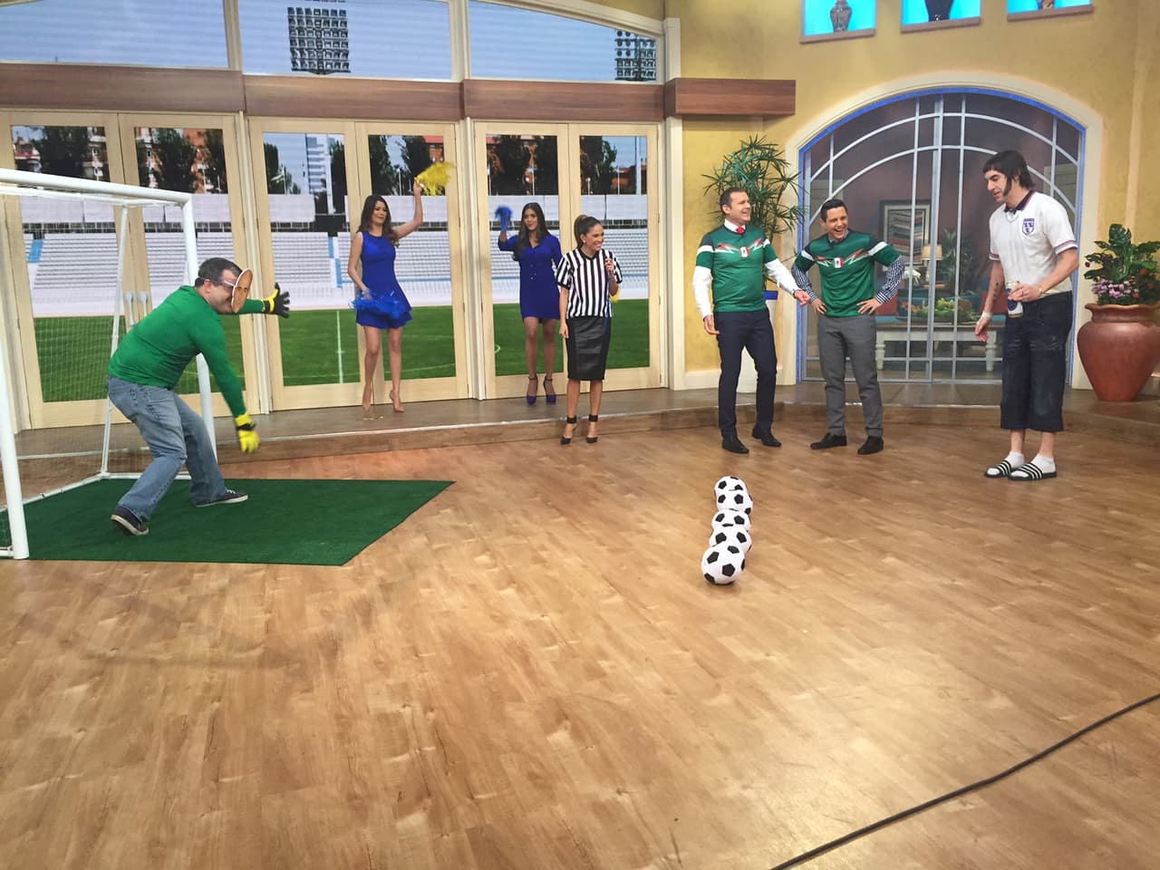 Cinco oportunidades para anotar, ¡el portero estaba listísimo!