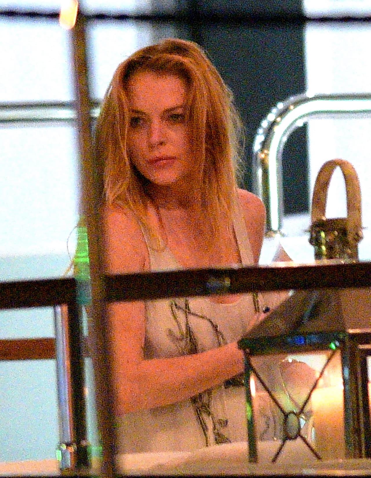 ¡Vaya nochecita la de Lindsay!