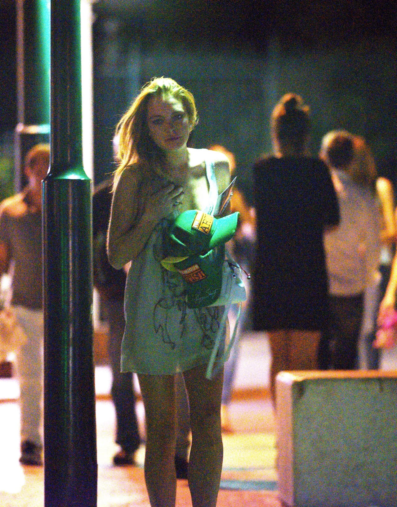 Pasó un buen rato con amigos en un exclusivo restarurante.