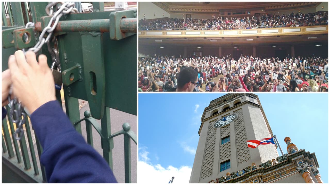 Receso total en Universidad de Puerto Rico, recinto de Rio Piedras ante paro estudiantil