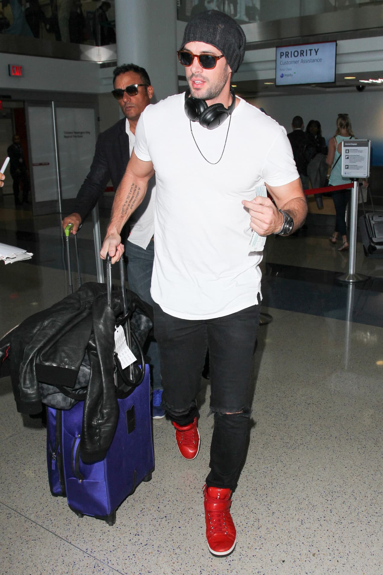 En las próximas semanas, William estrenará su nueva película al lado de Milla Jovovich.