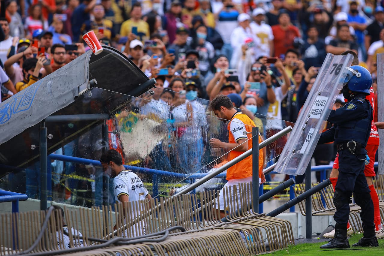 Goleada escandalosa a Pumas por parte de Santos por marcador de 5-1 en el Estadio Olímpico Universitario en la Jornada 10 del Apertura 2022 de la Liga MX.