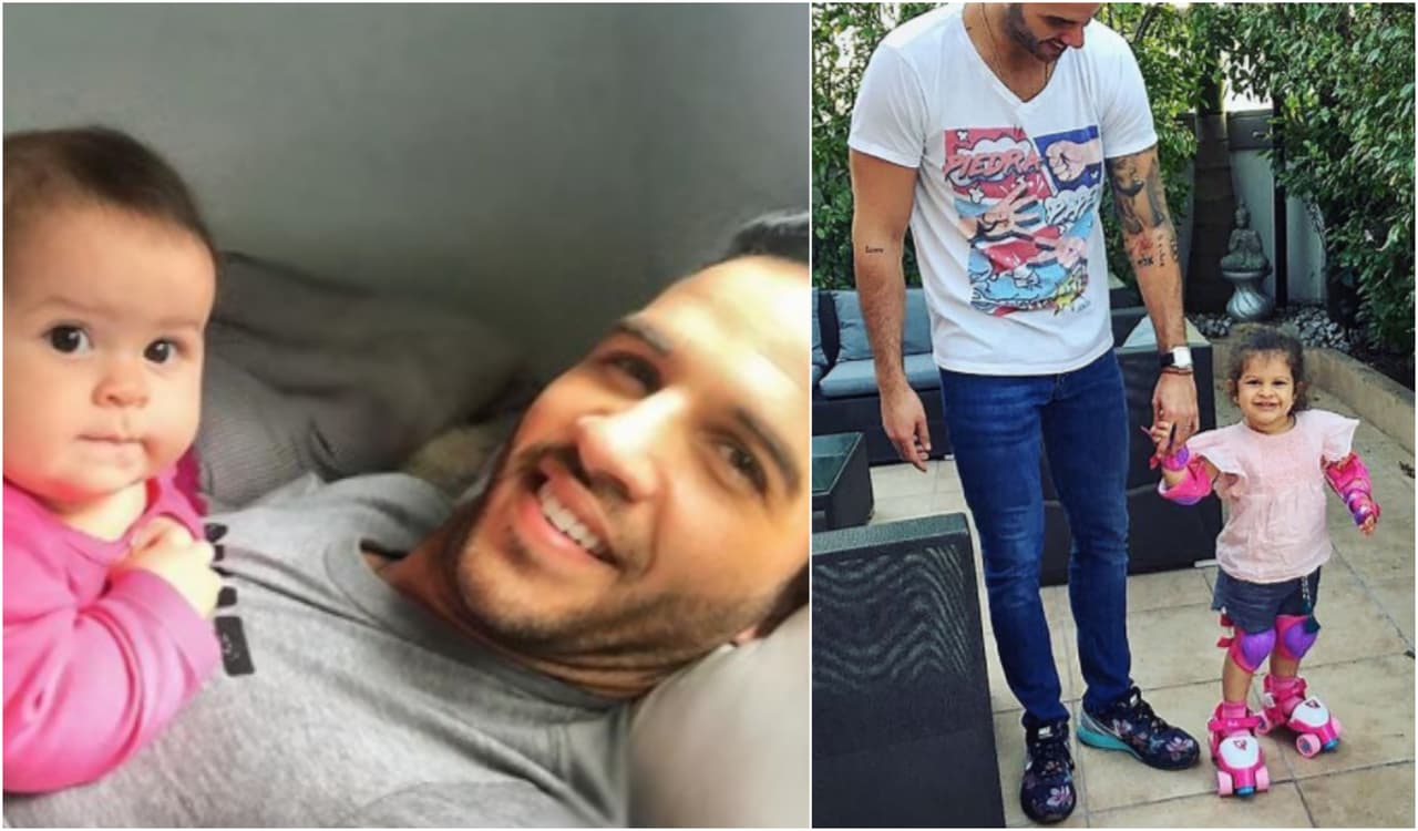 El chef Jesús se divierte "jugando con sus muñecas":  ellas son Silvana y Anabella