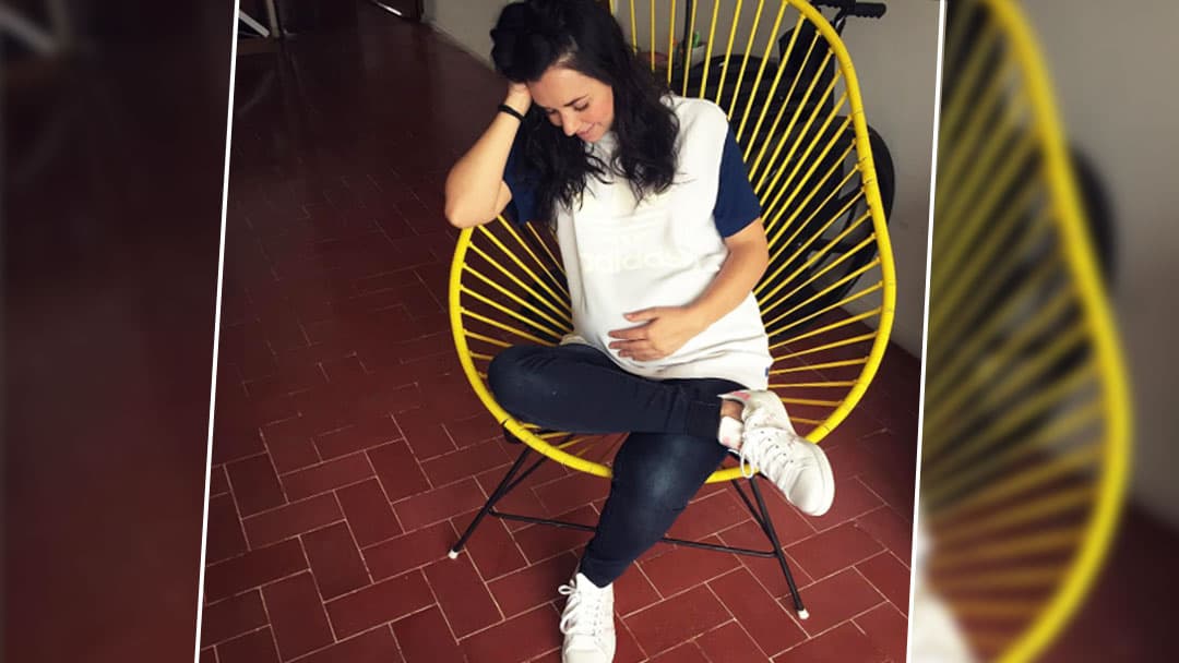 Fátima Torre muestra su séptimo mes de embarazo