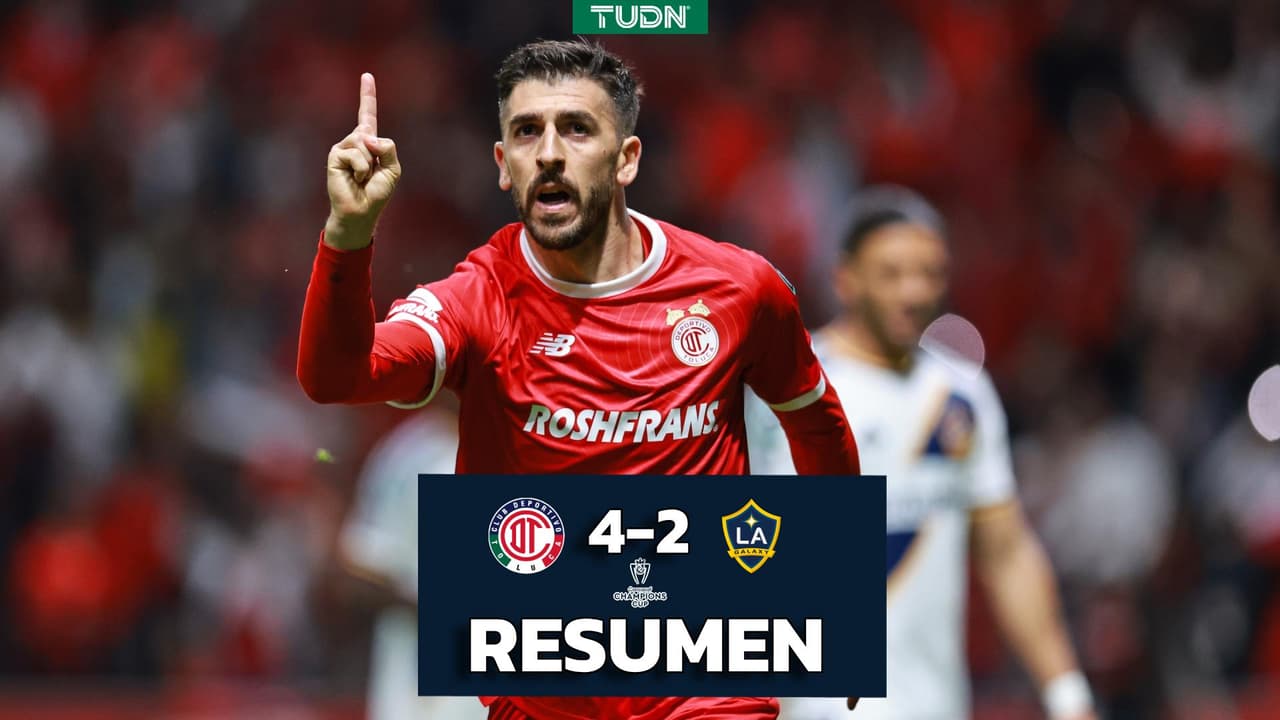 Resumen | Toluca saca ventaja en casa ante el LA Galaxy