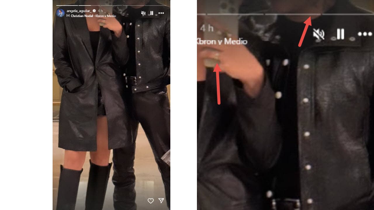 Ángela Aguilar publica foto junto a Nodal.