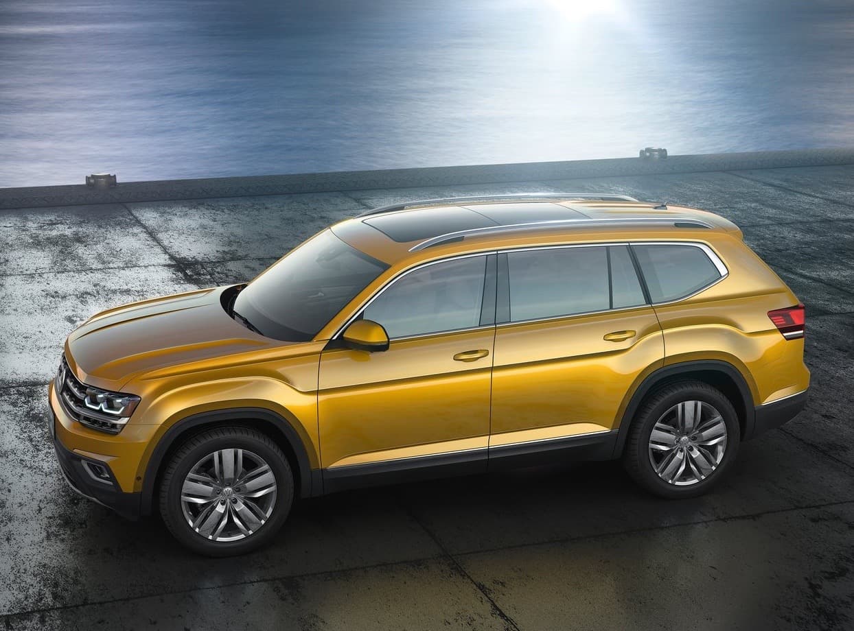 Volkswagen comenzará a distrbuir las primeras unidades de la nueva Atlas 2018 en la primavera de 2017.