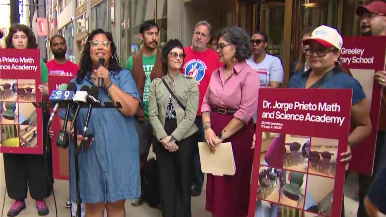 Sindicato de Maestros de Chicago exige fondos estatales para salvar el presupuesto escolar