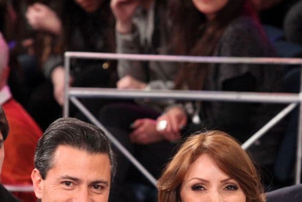 Angélica Rivera se casó con el presidente mexicano Enrique Peña Nieto.