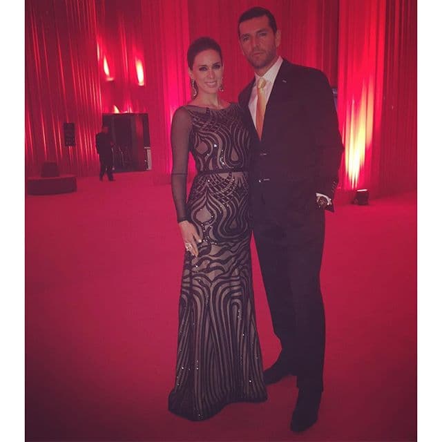 La familia de la actriz va a crecer más, pues Jacky está embarazada por tercera ocasión y tiene siete meses,