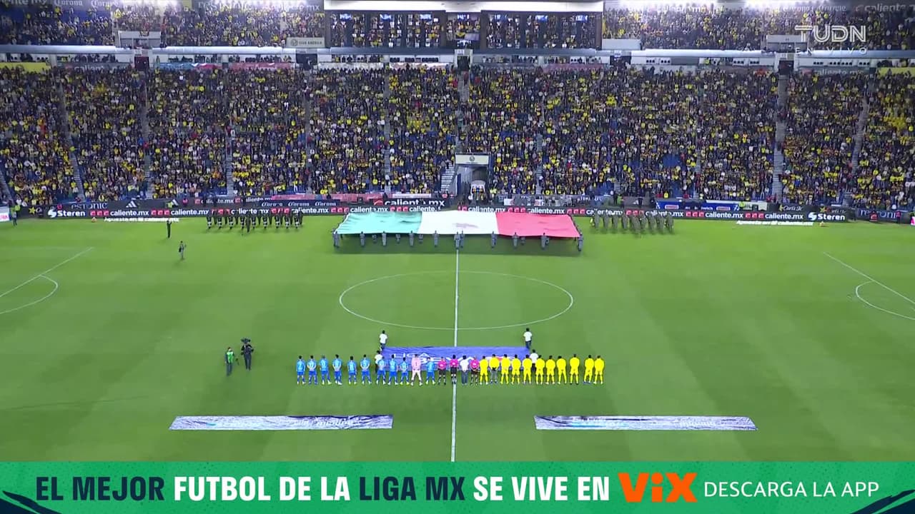 ¡HERMOSO MOMENTO! ¡Emotivo minuto de silencio en honor a la labor del ejército mexicano previo al América vs Tigres!