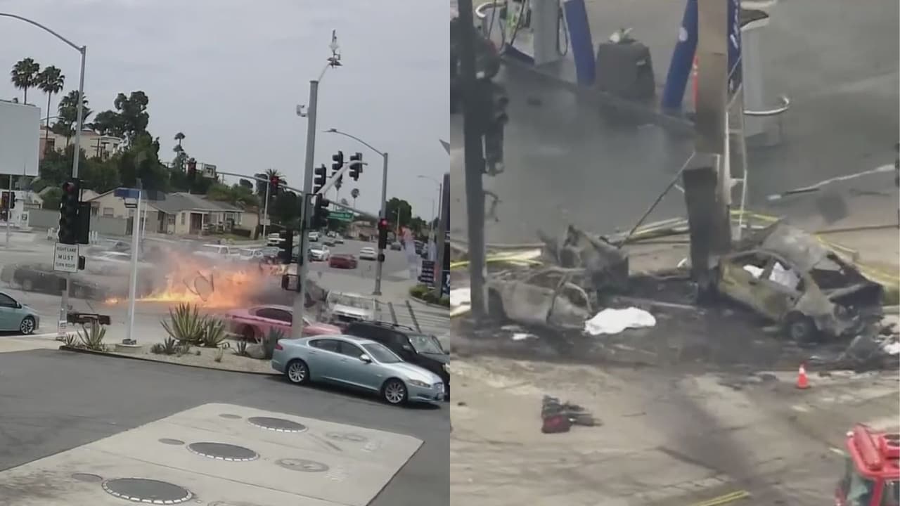 Las otras siete personas heridas viajaban todas en un 
<b>Chevrolet Traverse y sus edades son 33, 8, 11, 13, 14, 15 y un infante de 1 año.</b> Todas fueron transportadas al hospital Ronald Regan UCLA en Westwood con lesiones moderadas y leves. Aún se desconoce por qué viajaban tantos menores en un mismo vehículo.