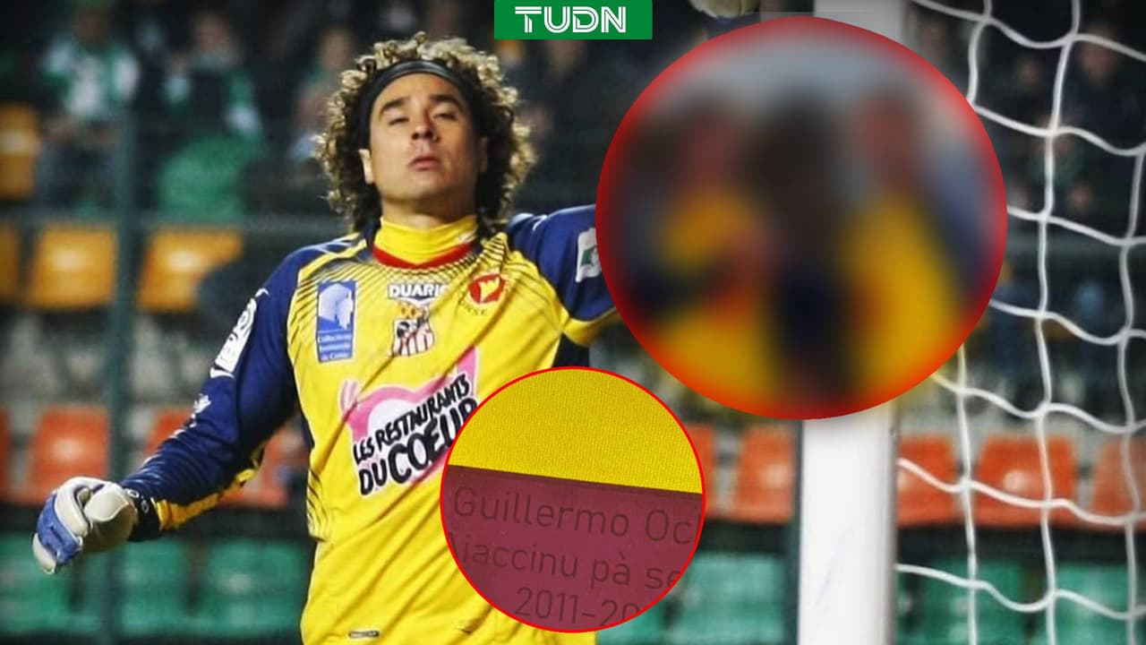 El homenaje a Guillermo Ochoa por parte del Ajaccio tras su retiro