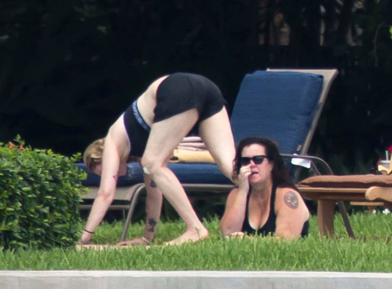 Mira más fotos de su "escapadita" en Florida.