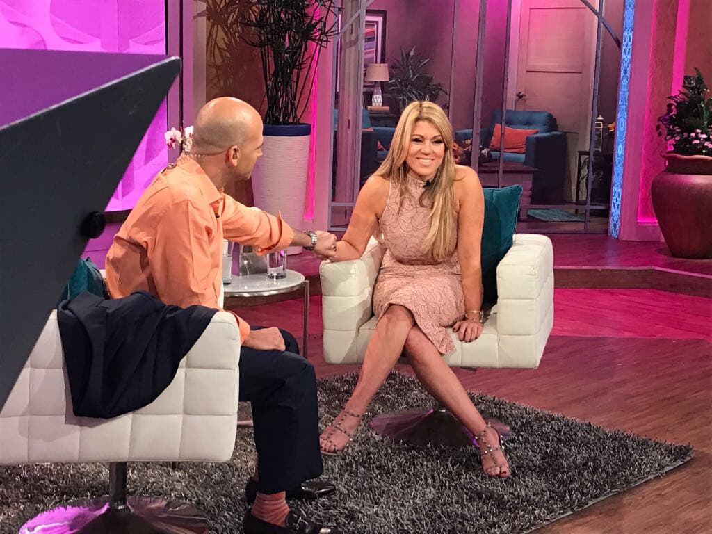 Como toda una guerrera, María Marín habló de su lucha contra el cáncer.