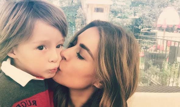 Galilea está perdidamente enamorada de su pequeño hijo.